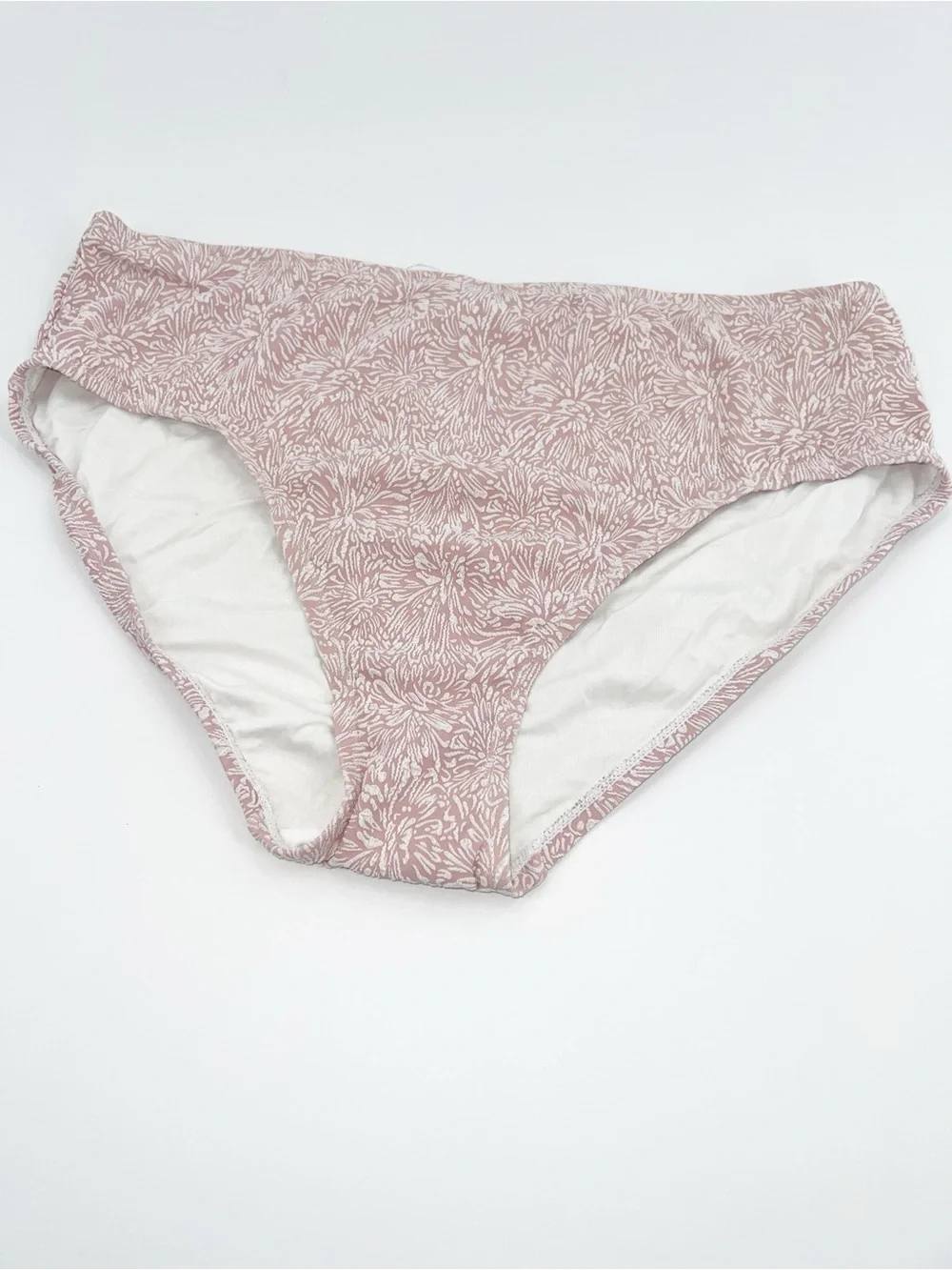 Andie Swim NWT The Bikini Bottom in Bloom Rose size XXL